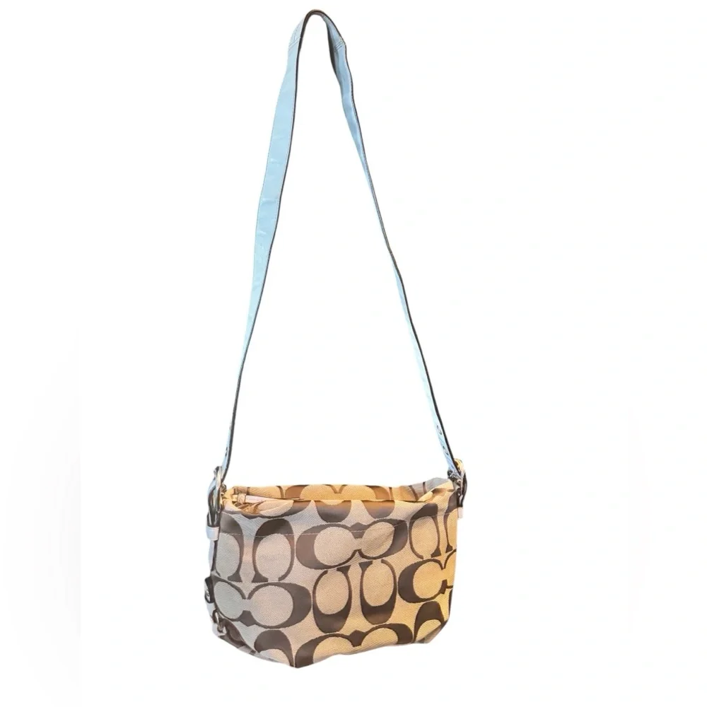 COACH F15068 White Signature |Leather - Picture 9 of 13